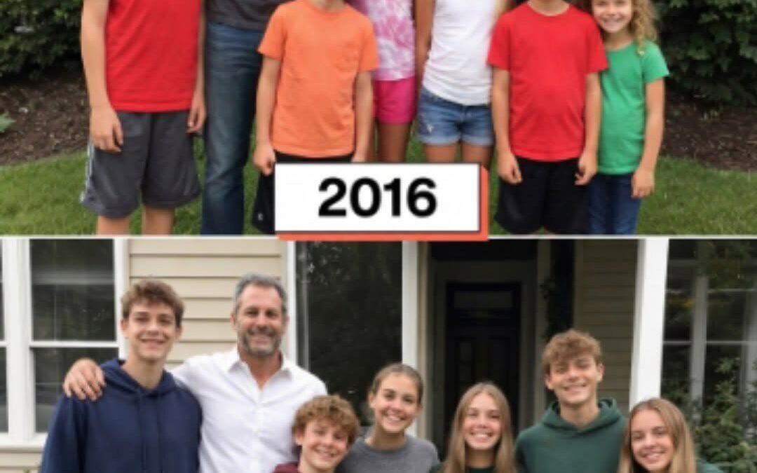 I Raised My Late Fiancée’s Six Children as My Own—Ten Years Later, Her Oldest Son Revealed a Secret That Changed…